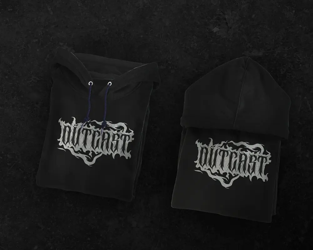 mockup sweat pliés Outcast